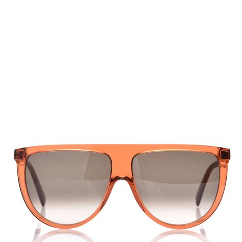 celine thin shadow sunglasses in acetate